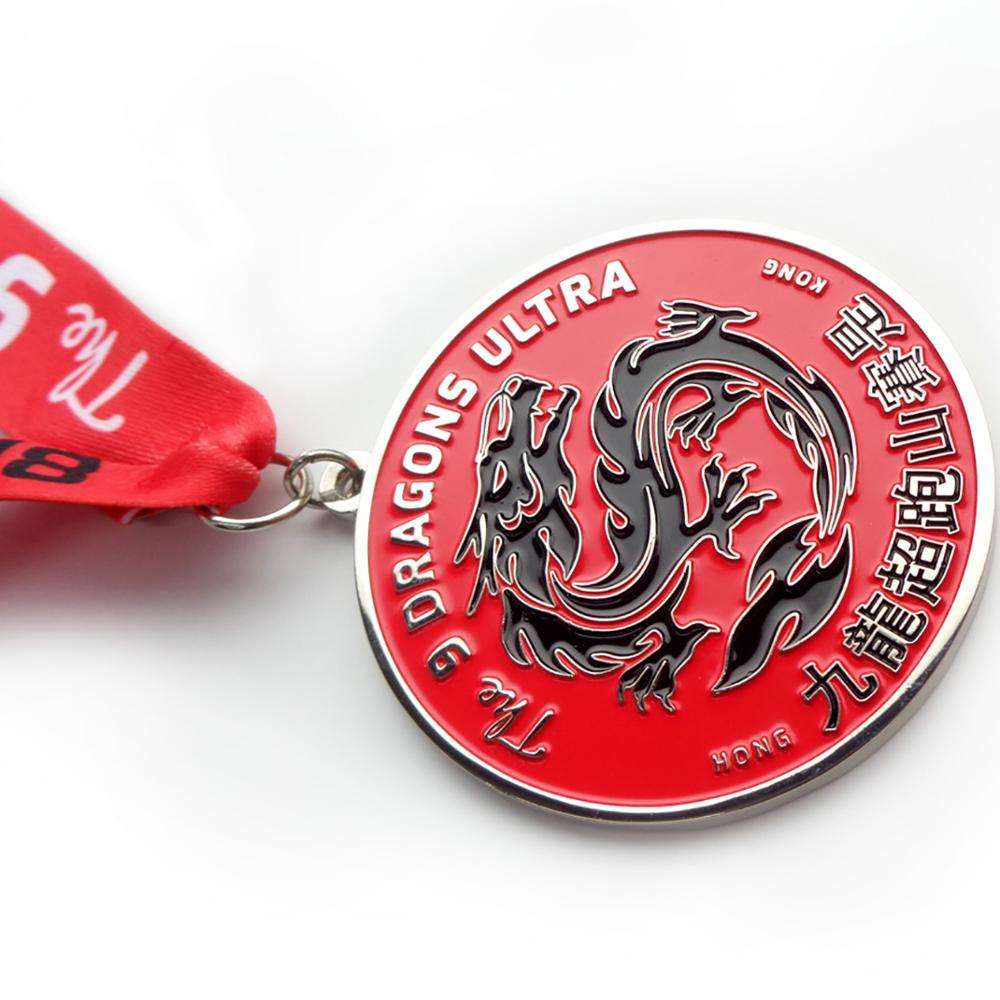 2023 Novo Prêmio de Artesanato a Jato de Tinta 3D Jiu Jitsu Medalha Souvenir