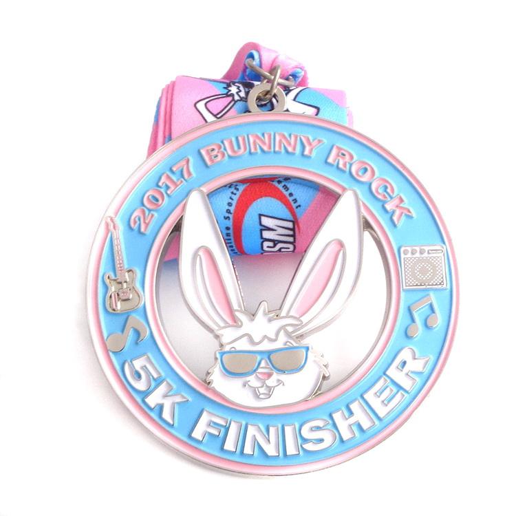 Cinto de fita de cor vermelha azul branco personalizado ou atacado celebração medalhas de reunião de esportes de liga em branco medalha de escola de metal