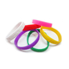 Pulseira de borracha de silicone masculina com logotipo gravado personalizado venda imperdível