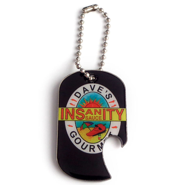 Colar abridor de garrafa personalizado de metal inoxidável 2023 Dog Tag
