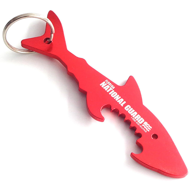 Abridor de garrafas de aço inoxidável design personalizado com logotipo personalizado em forma de animal