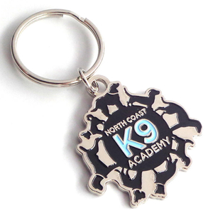 Fabricantes Sublimação Esmalte Personalizado Logotipo Letras Design Promocional Chaveiros de Metal Logotipo Personalizado Chaveiro