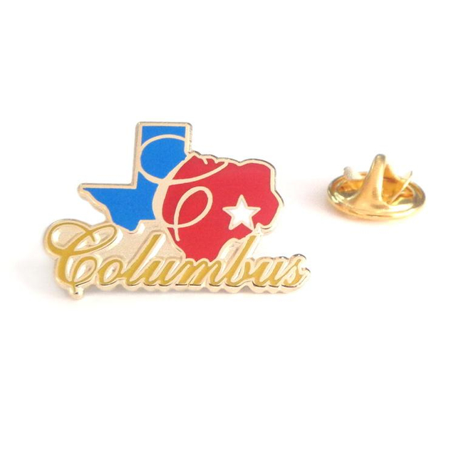 Atacado Personalizado China Fabricante Preto Meninas Pinos de Metal Macio Esmaltado Duro Com Glitter