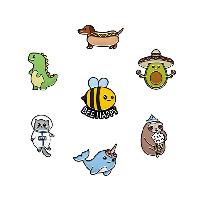 Alfinetes de esmalte de enfermeira personalizados de fabricação OEM alfinete de lapela bebê