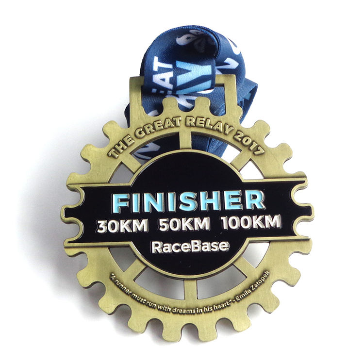 Novo produto de alta qualidade logotipo personalizado corrida esporte medalha de ouro