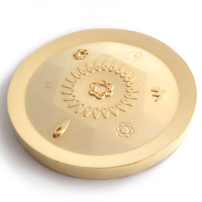 Moeda de desafio de oração de bombeiro de metal personalizado de alta qualidade, bronze e ouro