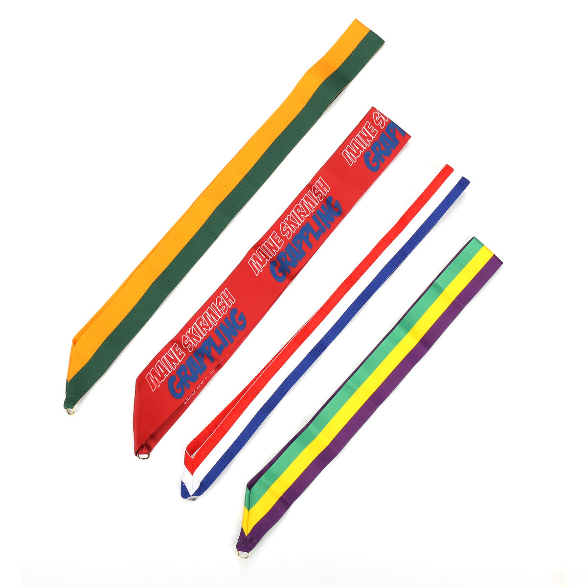 Fornecedores personalizados de cordão de pescoço tecido de poliéster impresso em cores completas