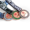 Porta-medalha milagrosa personalizada dos EUA, medalhas esportivas de karatê/futebol/futebol/maratona com cordão