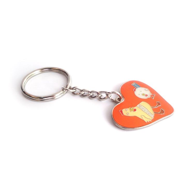 Casal personalizado chaveiro personalizado lembrança de casamento chaveiros forma de amor com logotipo