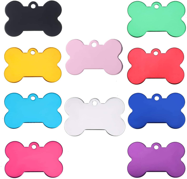 Colar de aço inoxidável personalizado de fabricante profissional com preço de fábrica Etiquetas de nome de cachorro de estimação