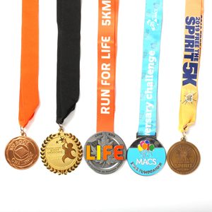 Medalha de judô de bronze para formatura de halterofilismo de metal fundido personalizado barata