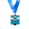 Prêmio de design personalizado Running Souvenir Metálico Ferro Zinco Maratona Medalha de Liga