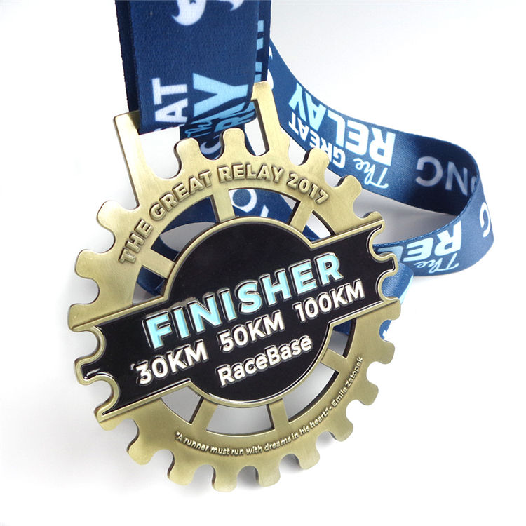 Novo produto de alta qualidade logotipo personalizado corrida esporte medalha de ouro