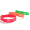 Pulseira de silicone com logotipo personalizado Pulseira de silicone personalizada