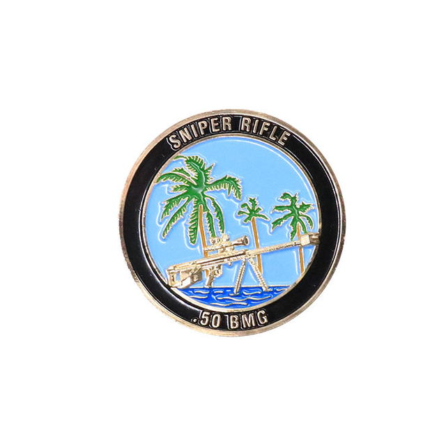 Alfinete de lapela redondo de luxo personalizado exclusivo