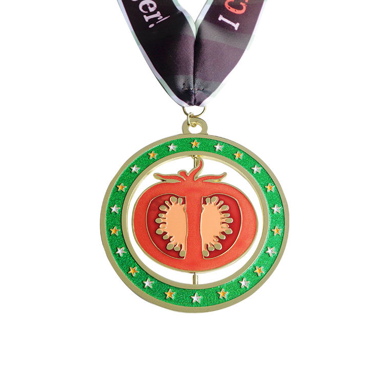 Pingente de medalha italiano católico barato personalizado