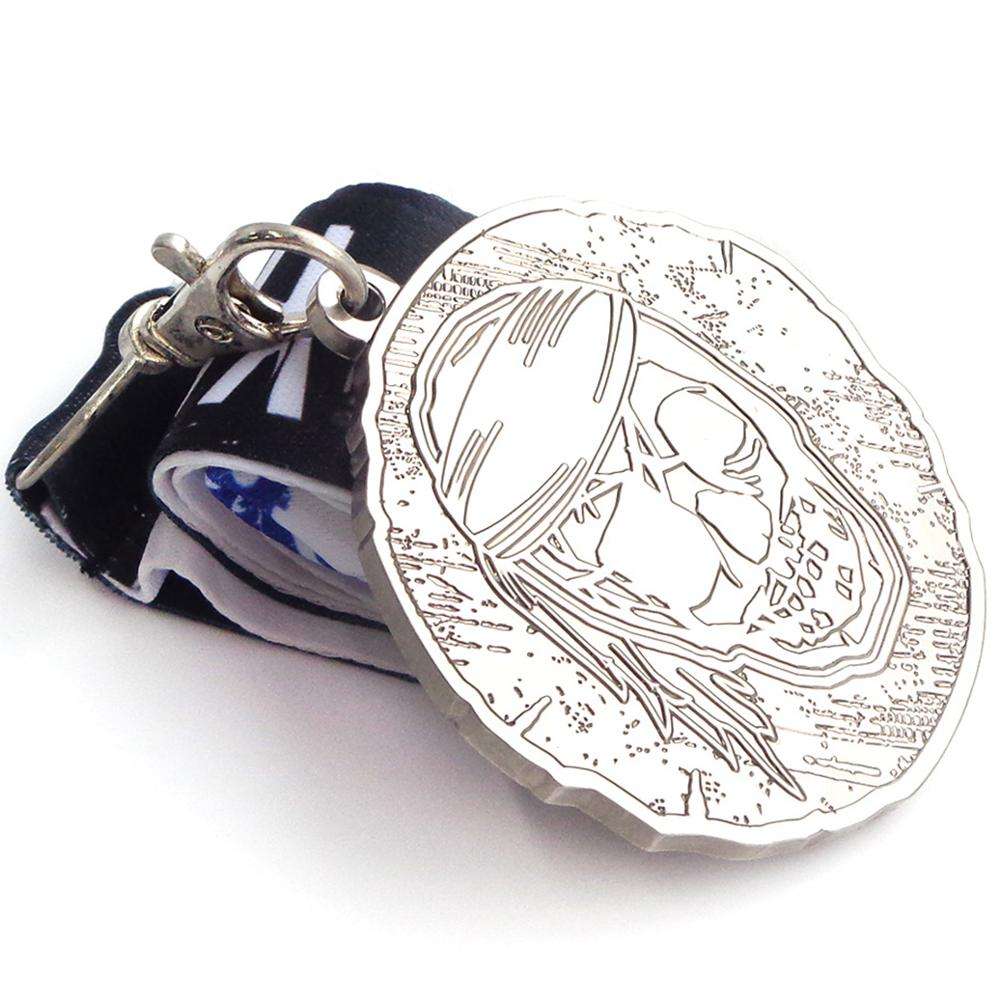 Prêmio de medalhas em branco de memória 3D personalizado com campo de fita