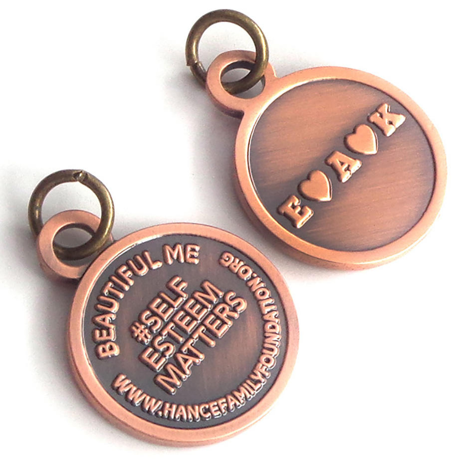 Etiquetas de metal pequenas com logotipo personalizado Etiqueta gravada personalizada