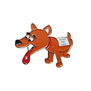 Alfinetes de esmalte personalizados para cães, casaco macio e macio, alfinetes de lapela esmaltados por atacado
