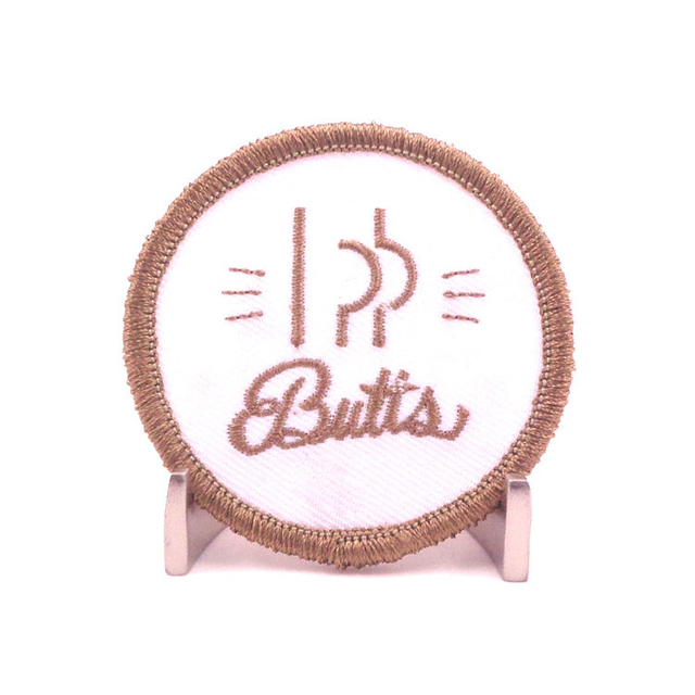 Patches de distintivos de tecido à mão francês bordados personalizados de alta qualidade