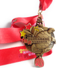 China Design de Metal Personalizado Barato que Você Possui Maratona Correndo Liga de Zinco 3D Medalha de Prêmio de Metal Dourado