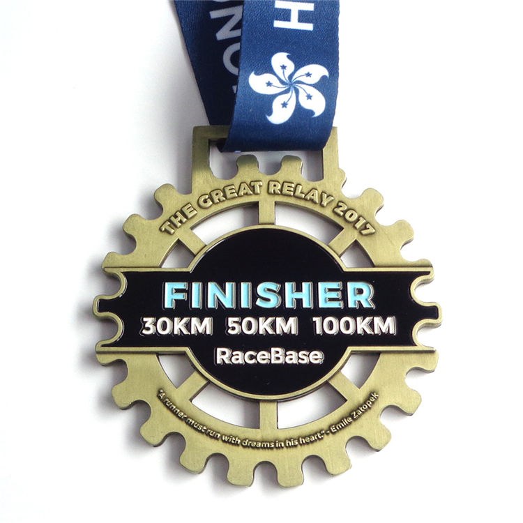 Novo produto de alta qualidade logotipo personalizado corrida esporte medalha de ouro