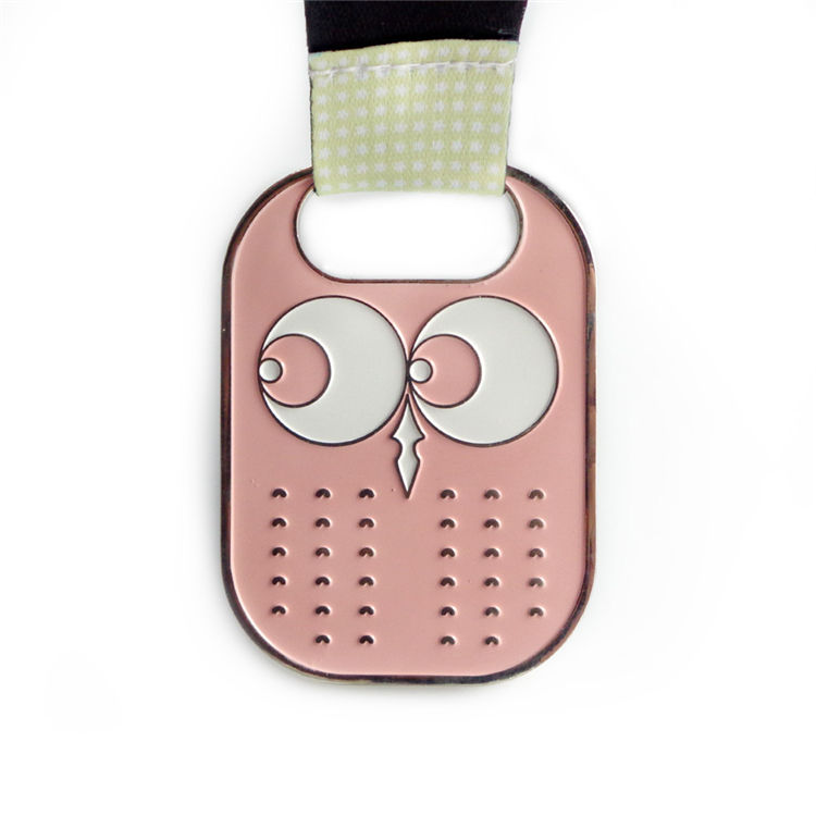 Medalhas de medalha de ouro com design personalizado por atacado com fita