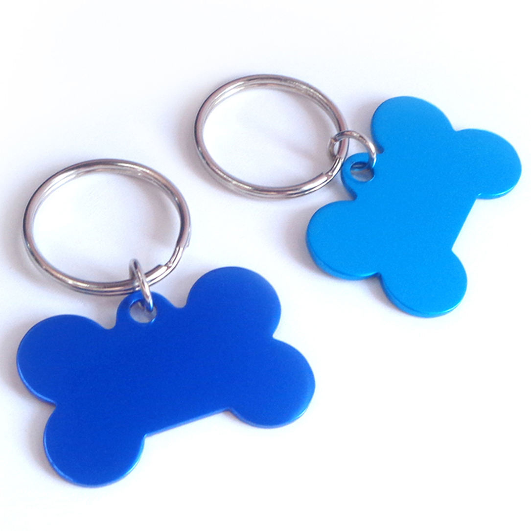 Colar de aço inoxidável personalizado de fabricante profissional com preço de fábrica Etiquetas de nome de cachorro de estimação