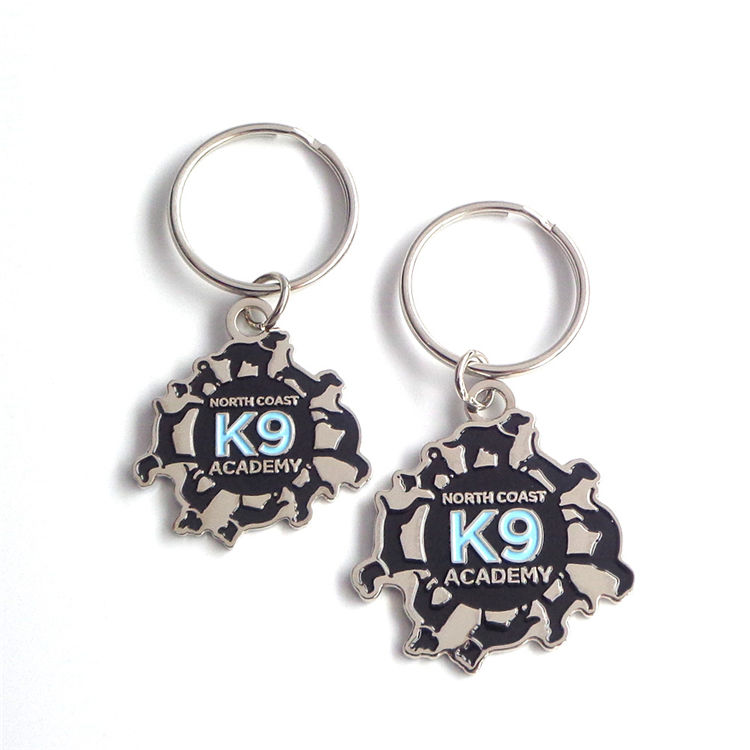 Chaveiros de metal Fabricante Chaveiros de esmalte de metal personalizado personalizado Criativo Chaveiro de esmalte duro e macio