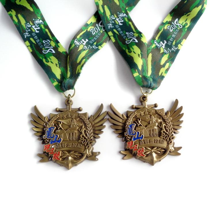 Fabricação OEM Fabricação personalizada de medalhas esportivas, medalhas de ouro, prata, bronze, 1º lugar