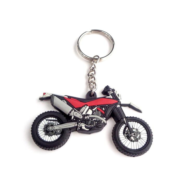 Chaveiro de motocicleta de pvc metal masculino na Índia